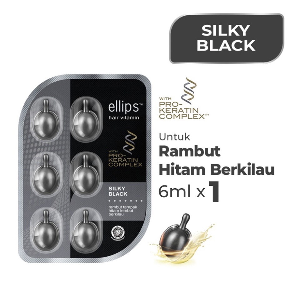 Jual ELLIPS Hair Vitamin Isi 6 | Vitamin Rambut Elips 1 Blister Isi 6 ...