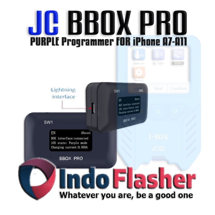 Jual JC BBOX PRO TERBARU JC B BOX JC BLACK BOX IPHONE IPAD A7-A11 JCID ...