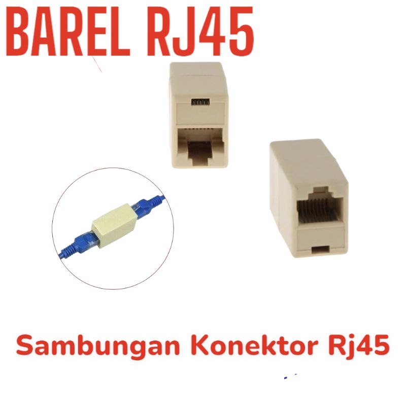 Jual Barel LAN RJ45 Penyambung Kabel RJ45 LAN | Shopee Indonesia
