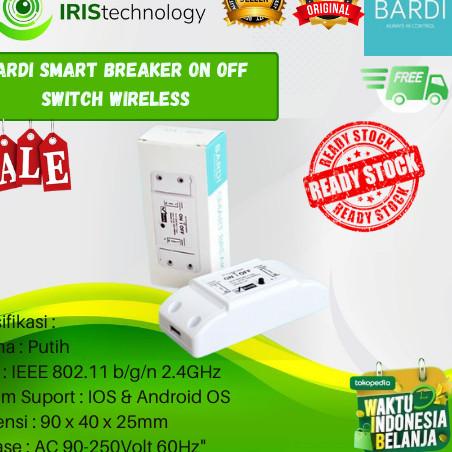 Jual BARDI Smart BREAKER ON OFF Switch Wireless IoT Home Automation ...