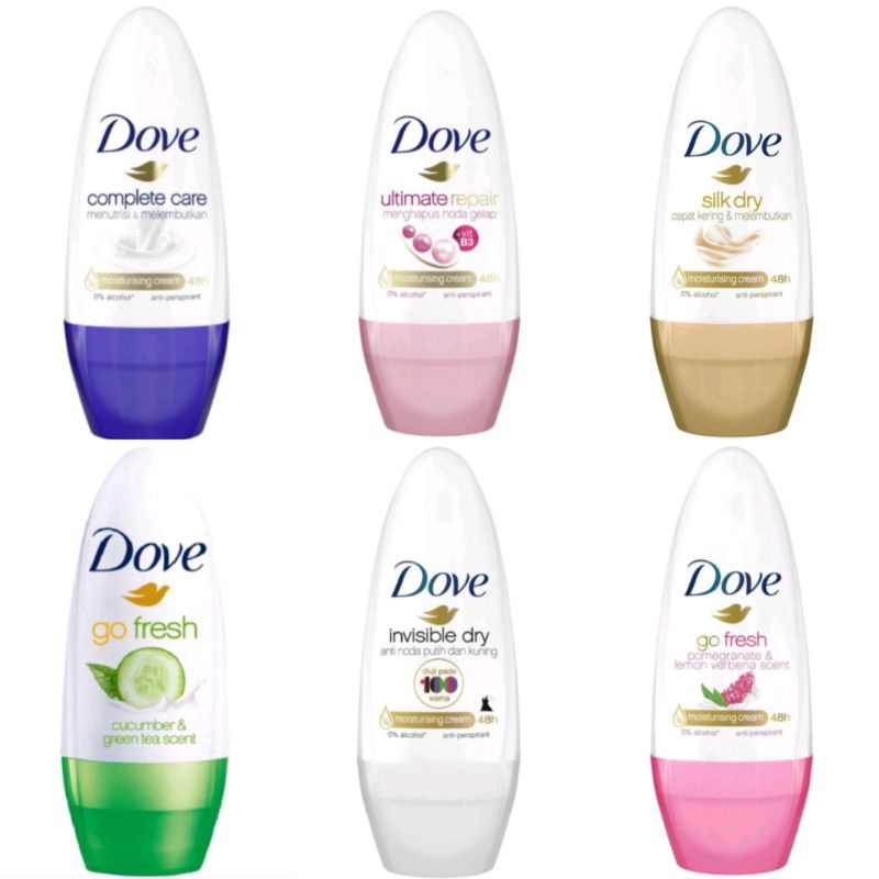 Jual DOVE DEODORANT ROLL ON ROLL ON DEODORAN 40ML Original Complete
