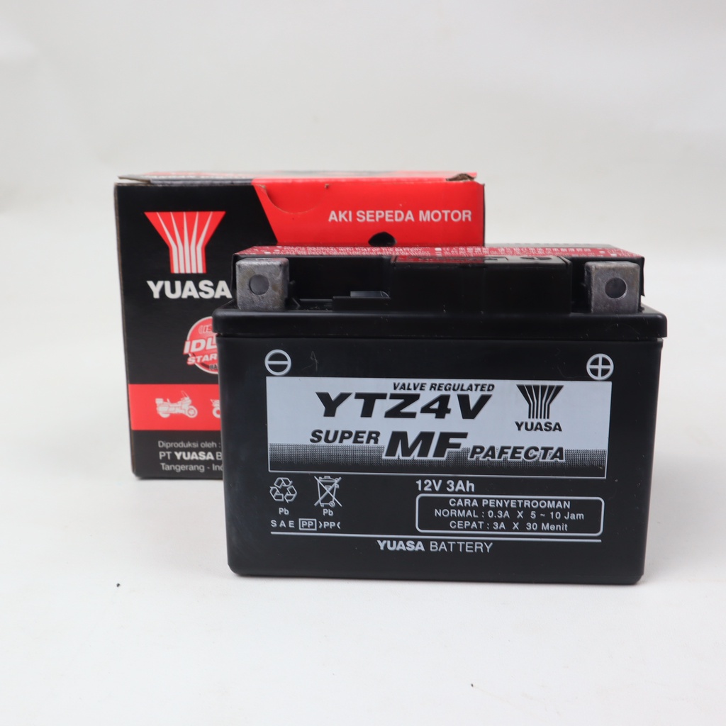 Jual Accu YTZ4V (12V 3Ah) Yuasa / Aki Motor Yuasa / Aki Motor Mio Soul