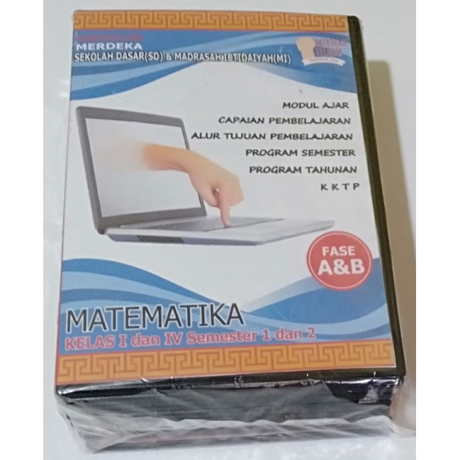 Jual CD/DVD Modul Ajar Kurikulum Merdeka 2022 Matematika Kelas 1 dan 4 ...
