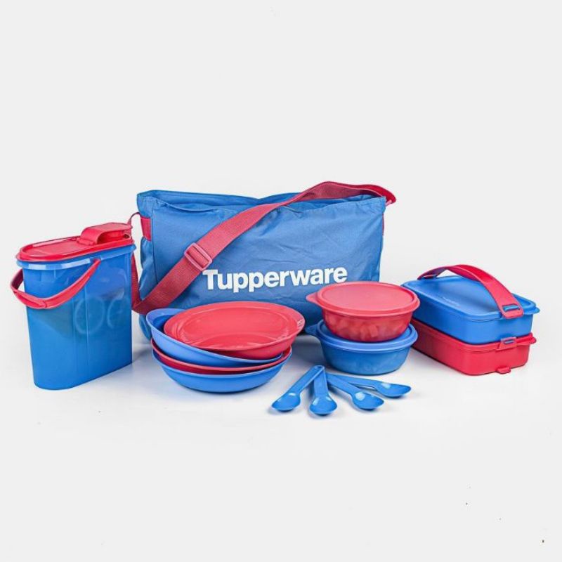 Jual promo Ohana Tupperware paket piknik lengkap(13pc) | Shopee Indonesia
