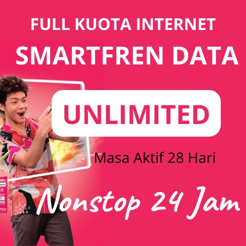 Jual PROMO MURAH PAKET DATA INTERNET SMARTFREN UNLIMITED 28 HARI FULL ...