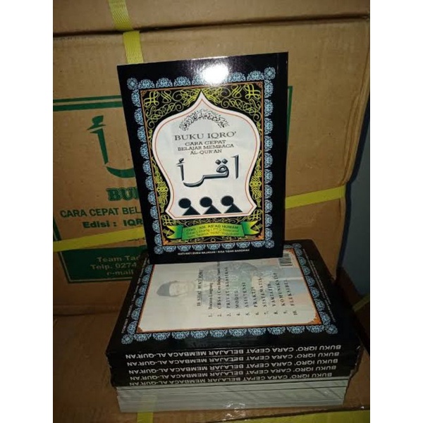 Jual Buku Iqro Besar Lengkap 1-6 Original | Shopee Indonesia