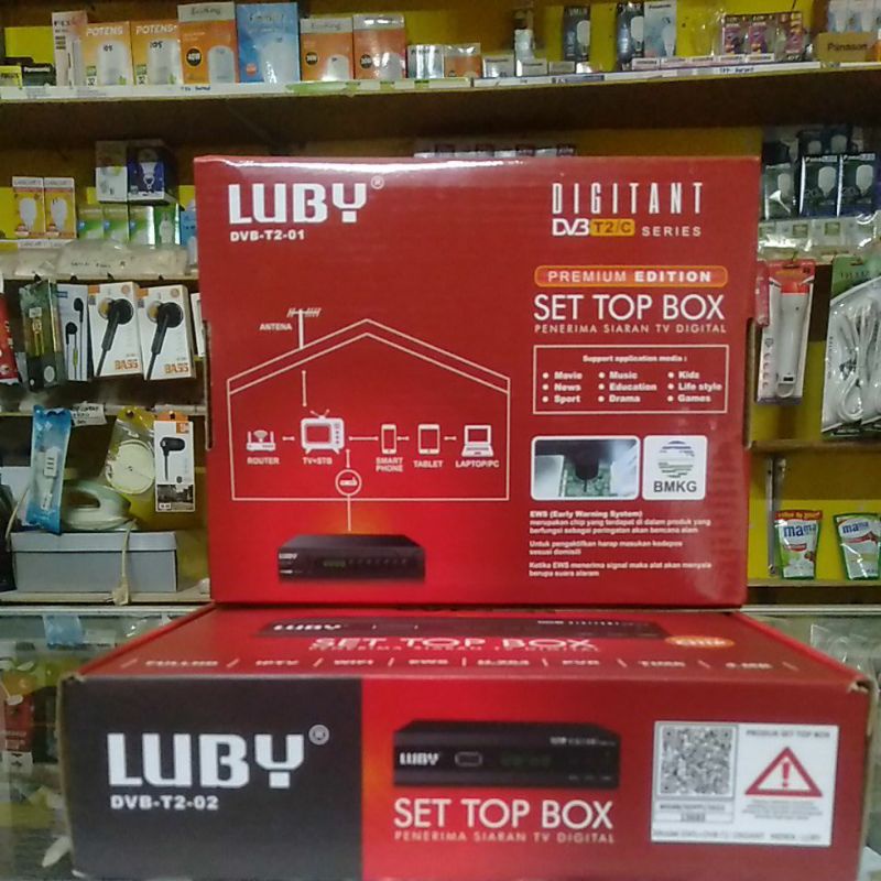 Jual Luby Set Top Box Stb Luby Venus Venus Mini Shopee Indonesia