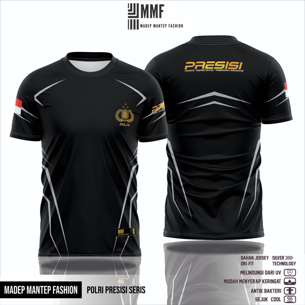 Jual Kaos Dryfit POLRI PRESISI Terbaru Kaos Jersey FullPrinting POLISI ...