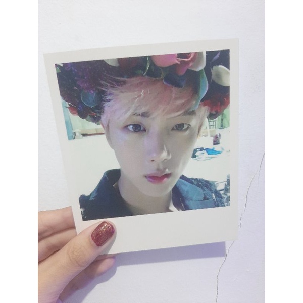 Jual PC Polaroid Wings Jin BTS (W Version) Shopee Indonesia