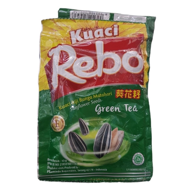 Jual Kuaci Rebo Rasa Susu Renceng isi 20 | Shopee Indonesia