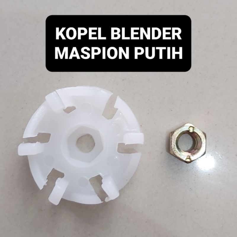 Jual Kopel Blender Maspion Putih Gigi Gear Plastik Shopee Indonesia