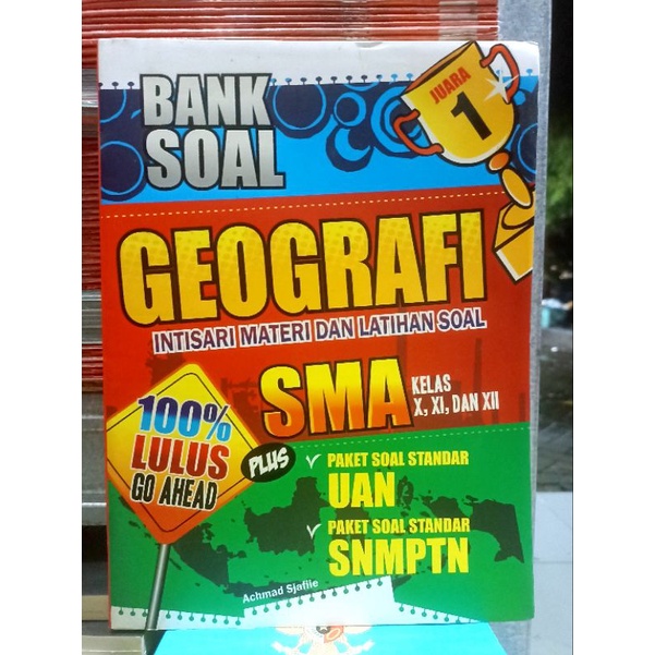 Jual Promo Buku Murah Original Buku Latihan Soal Geografi Soal Soal Snmptn Materi