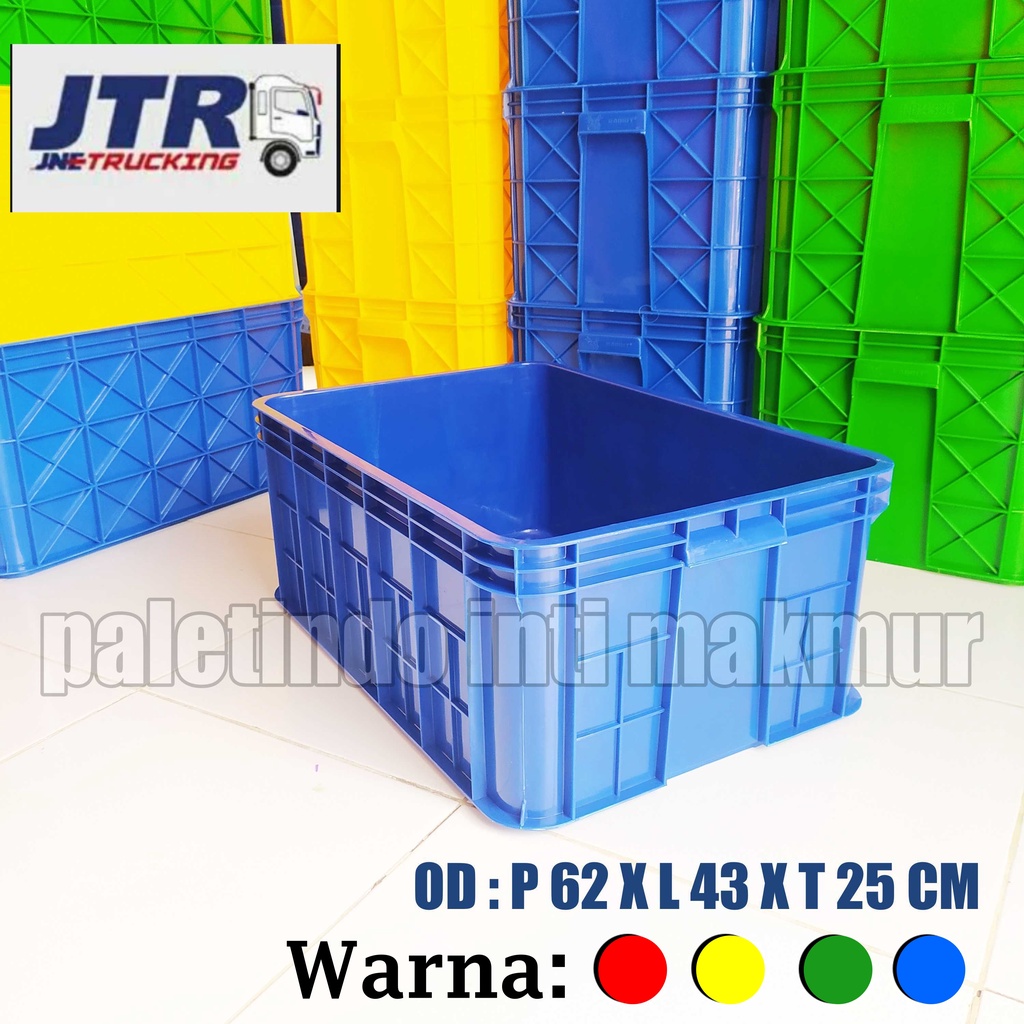 Jual Keranjang Plastik Solid / Bak Kolam Ikan 62 x 43 x 25 Cm Kirim ...