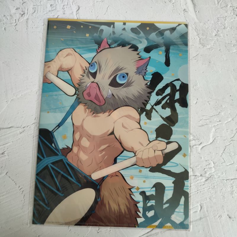 Jual bandai official merch aniplex clearfile kimetsu no yaiba inosuke ...