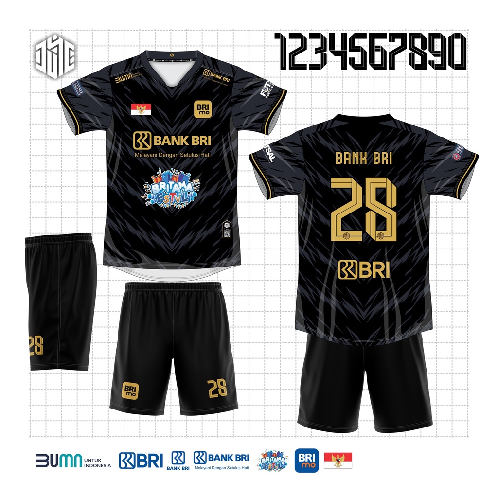 Jual Jersey Satuan Custom Printing | Jersey Futsal Terbaru 2023 | Bisa ...