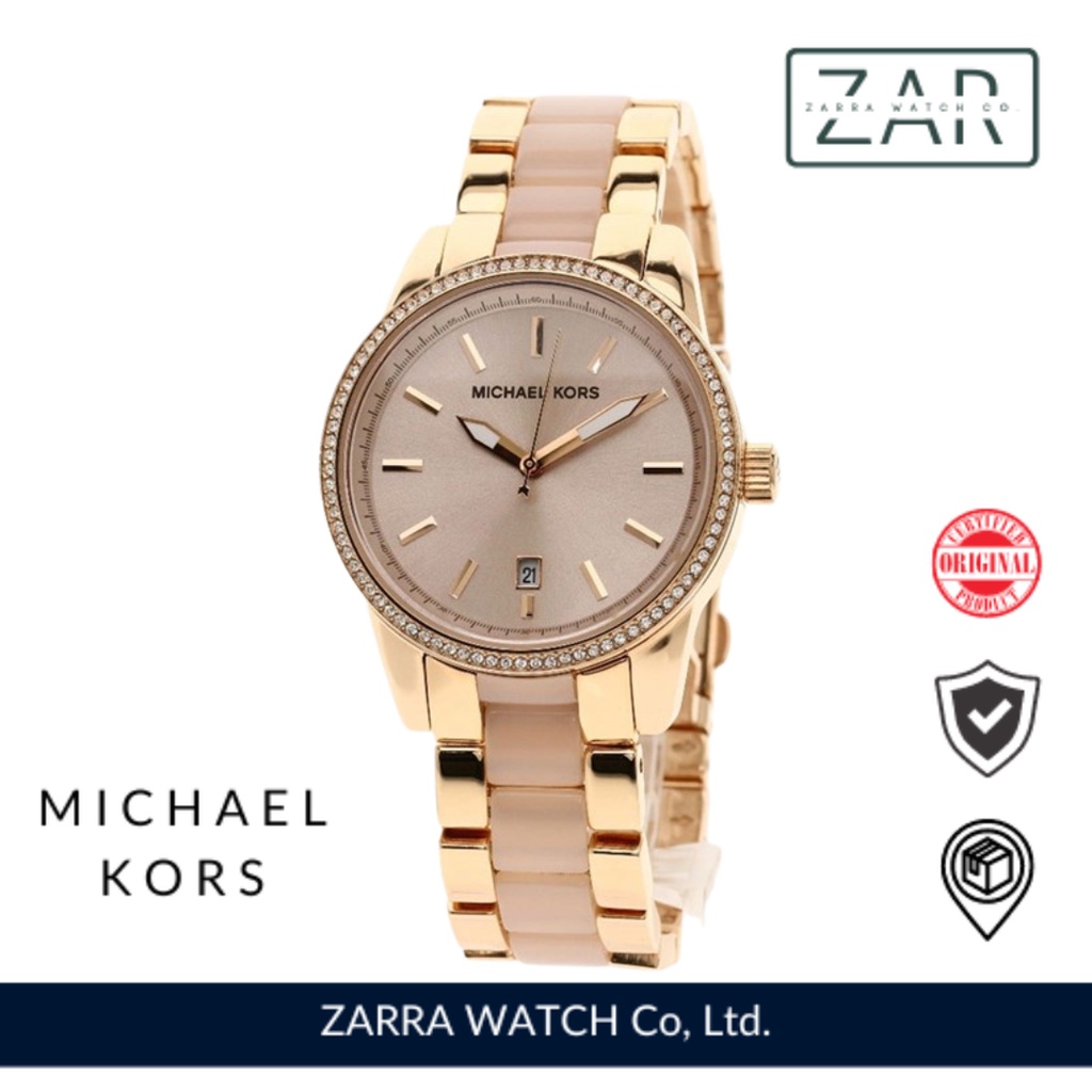Jual Jam Tangan Michael Kors Wanita MK6349 MK 6349 Original Bergaransi 1Tahun Shopee Indonesia