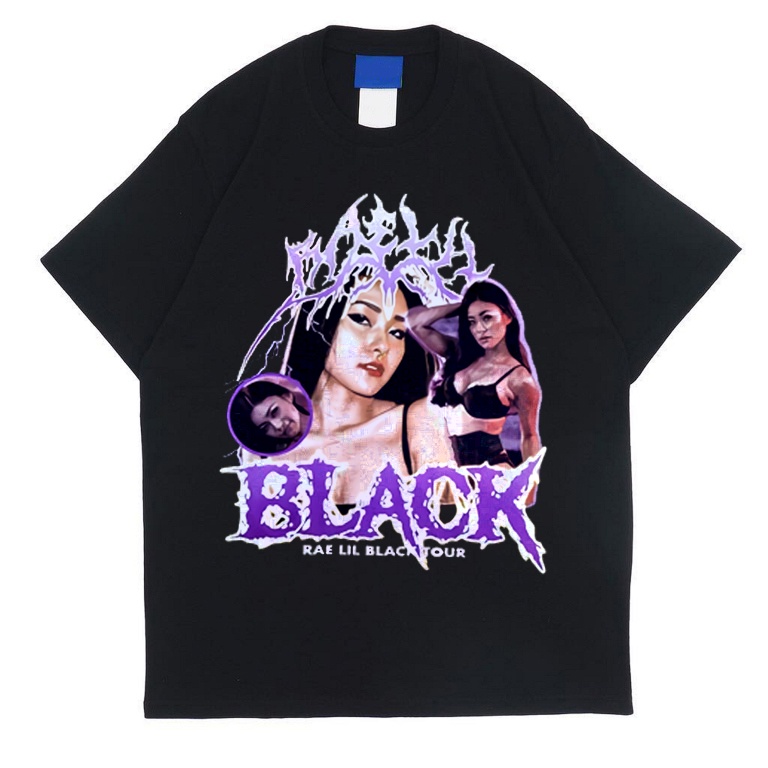 Jual Kaos Rae Lil Black Tour Tshirt Cotton Combed By Don Juanism Shopee Indonesia