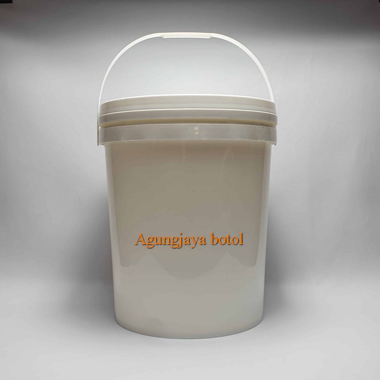 Jual Ember Pail 25 Kg Putih Hdpe + Ttp A / Ember Hdpe / Ember Pail ...
