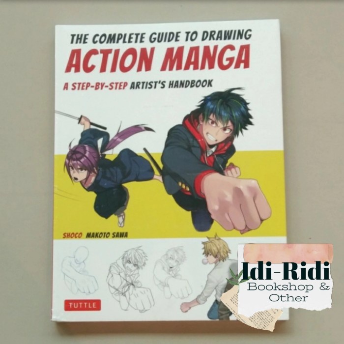 Jual [cod] The Complete Guide To Drawing Action Manga A Step By Step