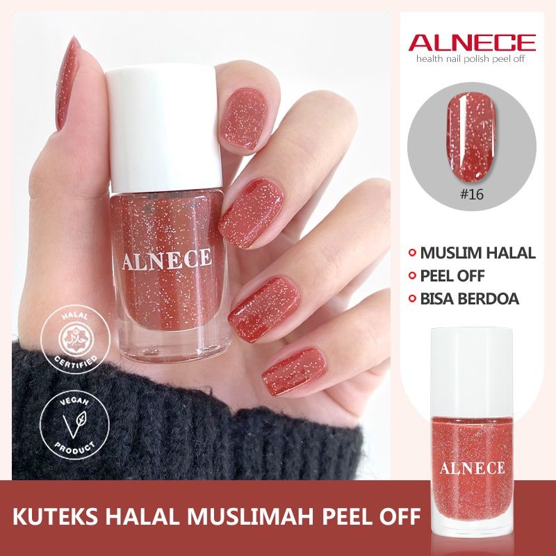 Jual Cod Alnece Ml Kutek Peel Off Kuteks Shopee Indonesia