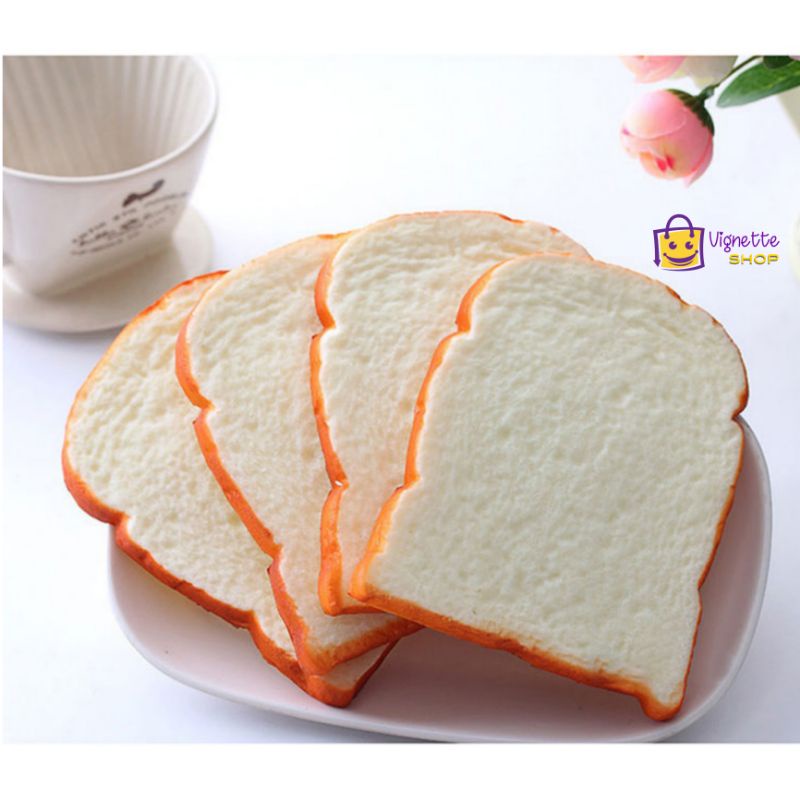 Jual Squishy Roti Tawar Lucu Satuan | Squisy Squisi Squishi Sekuisi ...