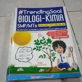 ( ORIGINAL )OBRAL Buku LATIHAN SOAL SMP MTS / SOAL SOAL SMP / LATIHAN SOAL BIOLOGI / KIMIA / TRENDING SOAL