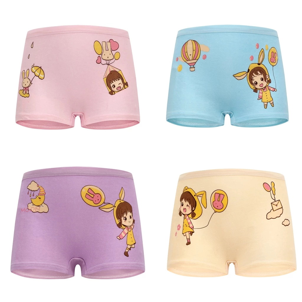 [UNIK88] NK-04 Cd celana dalam anak perempuan murah bahan katun - Girls with baloon | AutoStock
