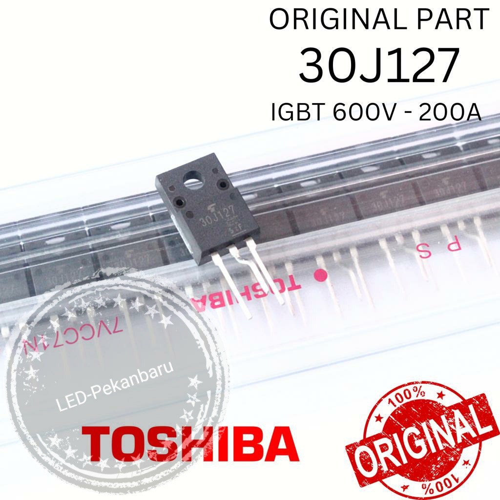 Jual ORIGINAL IGBT 30J127 GT30J127 TO-220F ASLI TOSHIBA | Shopee Indonesia