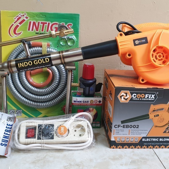 Jual Burner Jet Gas Blower Olah Emas Jet Burner Api Besar | Shopee ...