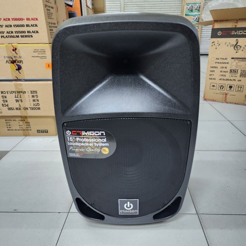 Jual Speaker Aktif Crimson Cr15 Soul 15 inch Original 1 Pcs | Shopee ...