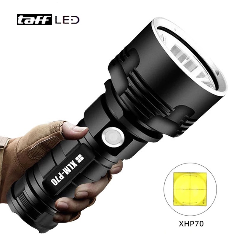 Jual Senter Led Super Bright High Power Led Flashlight P70/L2 USB ...