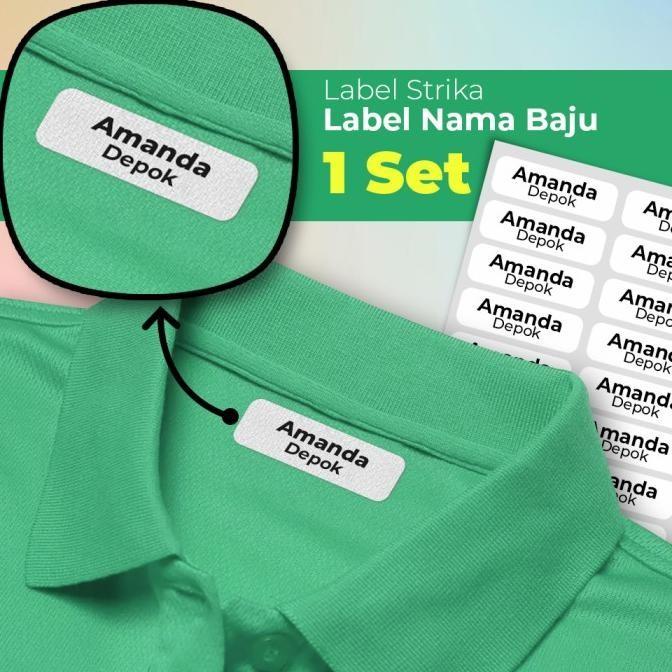 Jual Ready Belbana Label Stiker Sticker Baju Lebel Seragam Bukan Bordir Shopee Indonesia