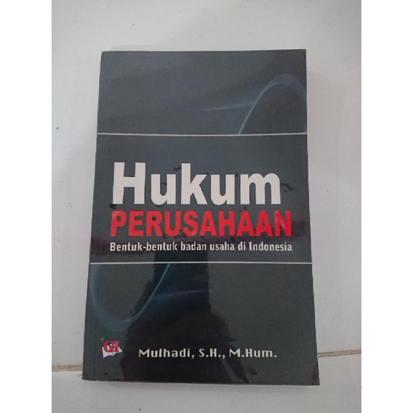 Jual HUKUM PERUSAHAAN (Bentuk - bentuk badan usaha di Indonesia ...