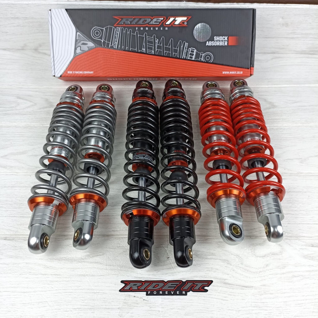 Jual Shock skok shockbreaker RIDE IT 868 Skok Belakang 28 32 34 36 mm ...