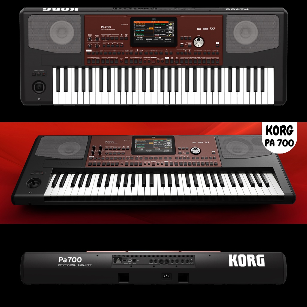 Jual KEYBOARD KORG PA700 / PA 700 GARANSI RESMI | Shopee Indonesia