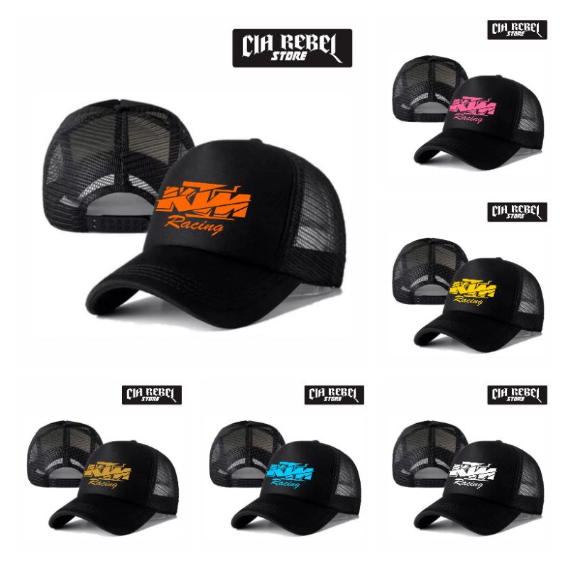 Jual TOPI JARING TRUCKER RACING SPORT MOTOR CROSS MOTOGP TERLARIS - CIA ...