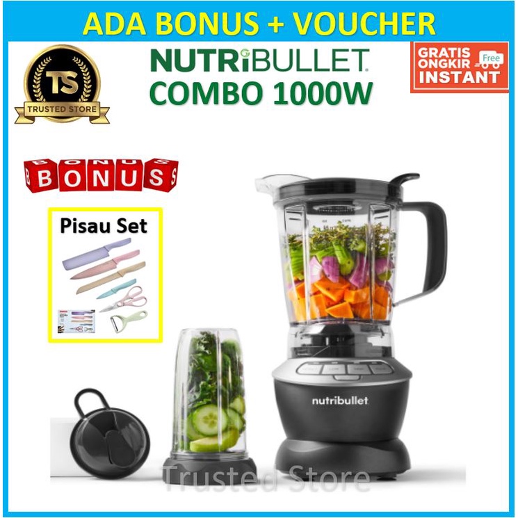 Jual Nutribullet Combo 1000 W Nutri Bullet Blender Shopee Indonesia