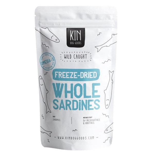 Jual KIN Dog Goods Freeze Dried Whole Sardines Shopee Indonesia