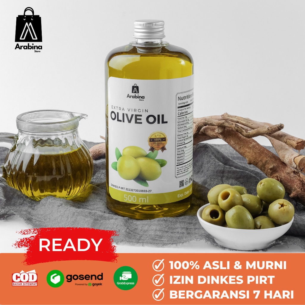 Jual Extra Virgin Olive Oil Minyak Zaitun Asli Murni 500ml | Shopee