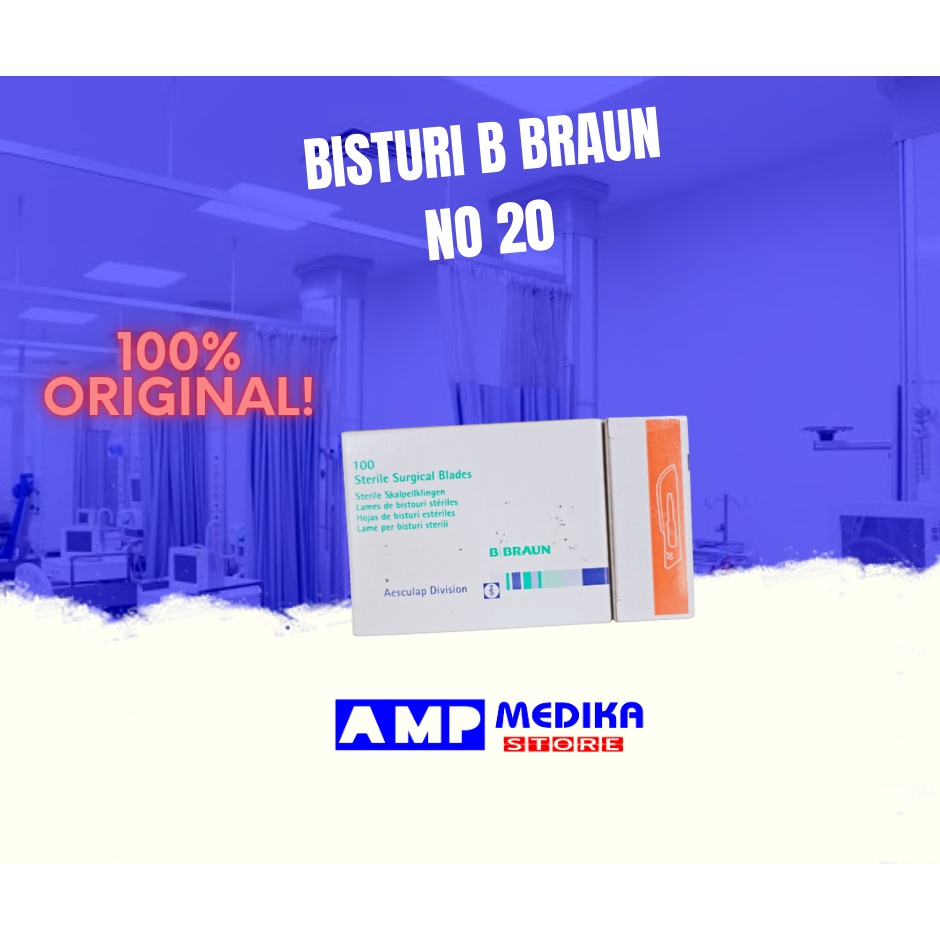 Jual Bisturi B Braun Pisau Bedah Original Surgical Blade BOX No 10 11 ...