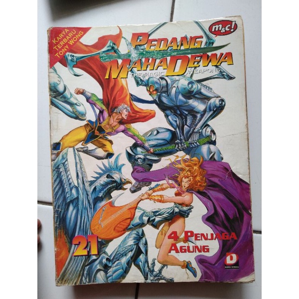 Jual Komik Silat Komik Jadul Komik Tony Wong Pedang Mahadewa The Magic