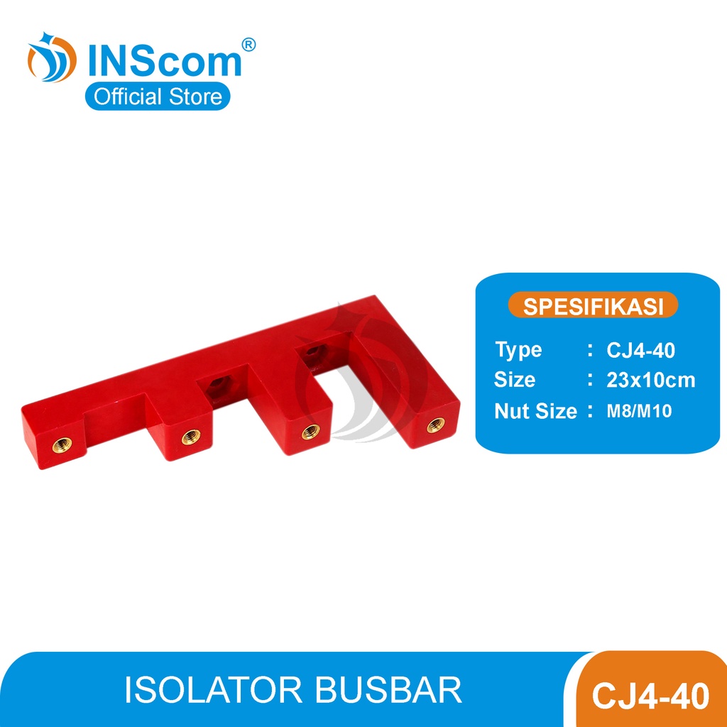 Jual ISOLATOR STEP BUSBAR SUPPORT INSCOM CJ4-40 / INSULATOR TANGGA CJ4 ...