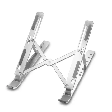 Stand Holder 100 Alluminium Full Alluminium Laptop Macbook Notebook IPAD Mac Dudukan Lipat Pro