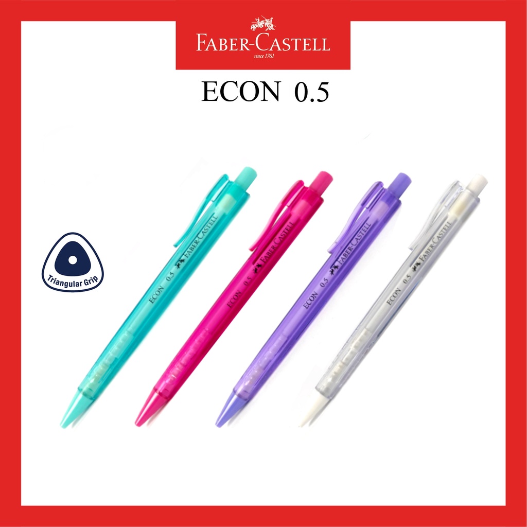 Jual Pensil Mekanik Faber Castell / Economic Mech Pencil / Ukuran 0.5 ...
