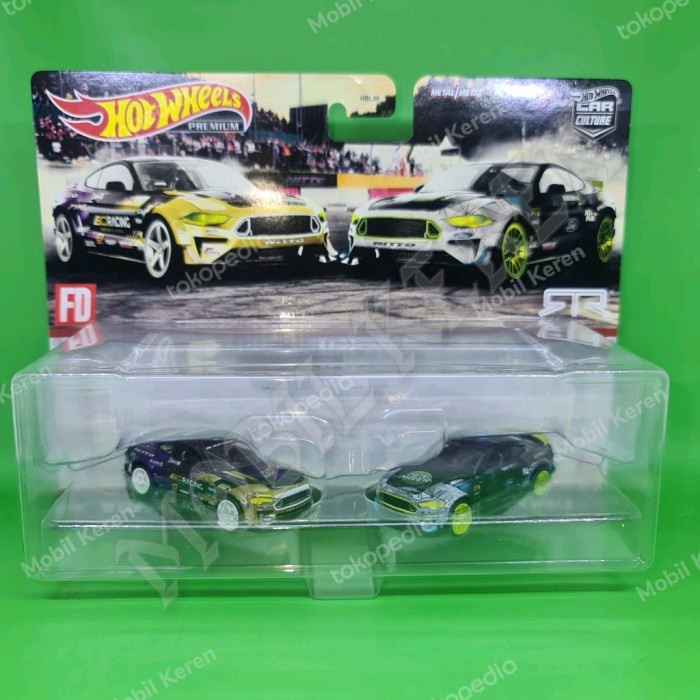 Jual Hot Wheels RTR Duo 21 Ford Mustang RTR Spec 5 & 20 Ford Mustang ...
