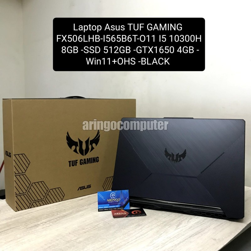 Jual Laptop Asus Tuf Gaming Fx506lhb I565b6t O11 I5 10300h 8gb Ssd 512gb Gtx1650 4gb Win11 9844