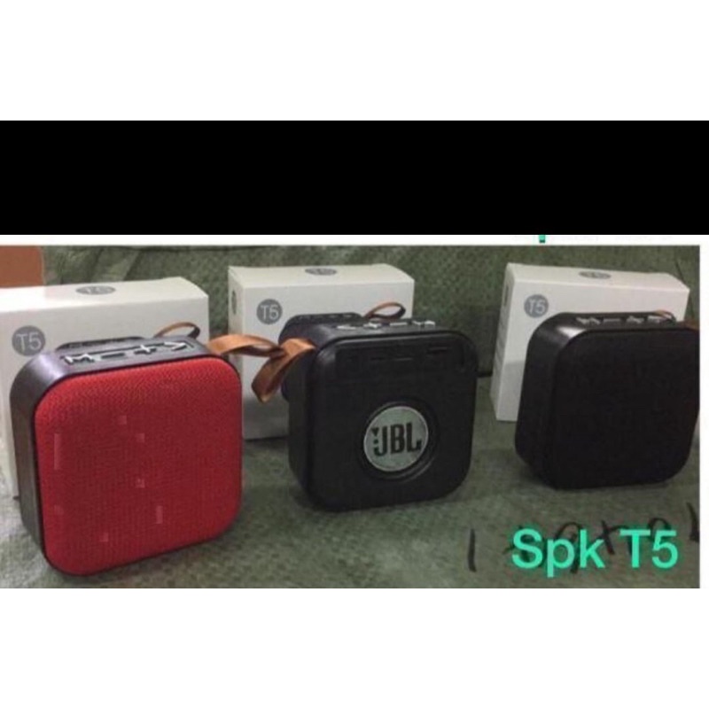 Jual SPEAKER MINI T5 JBL MUSIC AUDIO WIRELESS BLUETOOTH RADIO PORTABLE ...