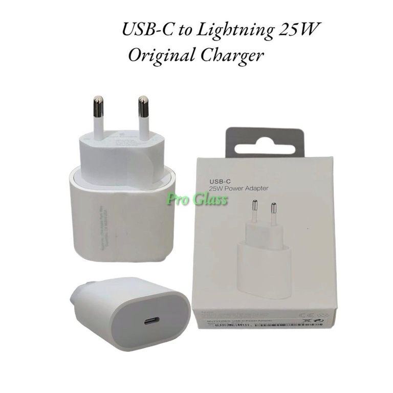 Jual USBC 25W Power Adapter Charger Iphone IPad Charging Original