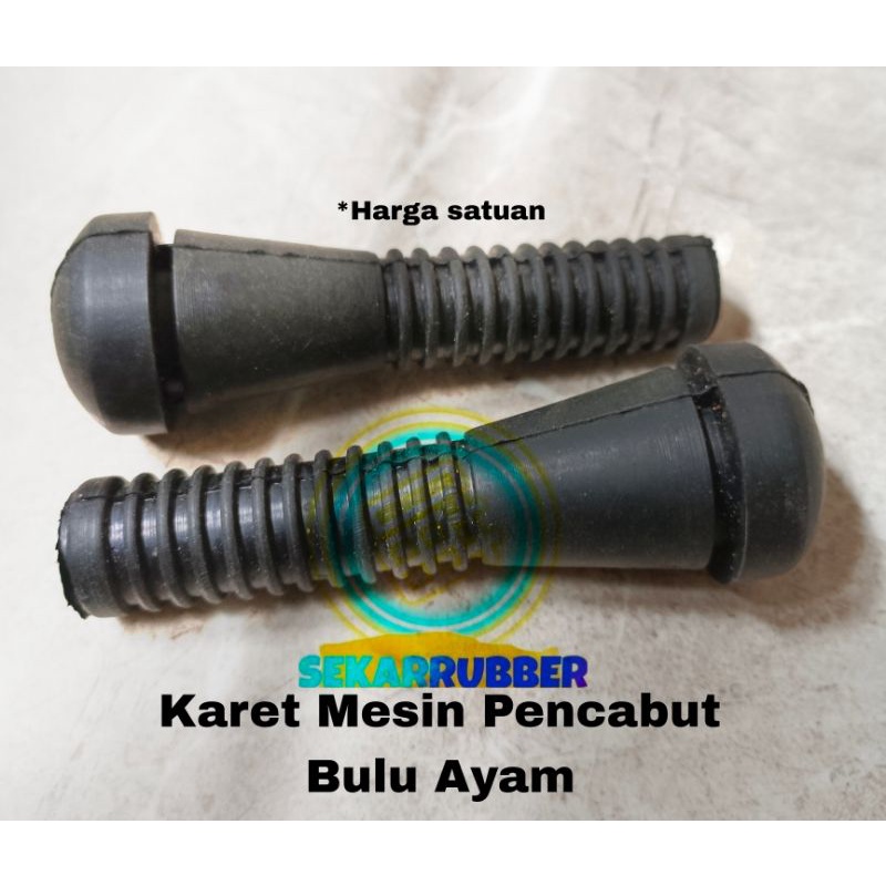 Jual Karet Pencabut Bulu Ayam Atau Unggas Alat Bubut Plucker Rubber