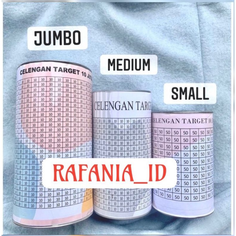 Jual UKURAN JUMBO | CELENGAN TARGET JUMBO VIRAL CELENGAN TABUNGAN ...